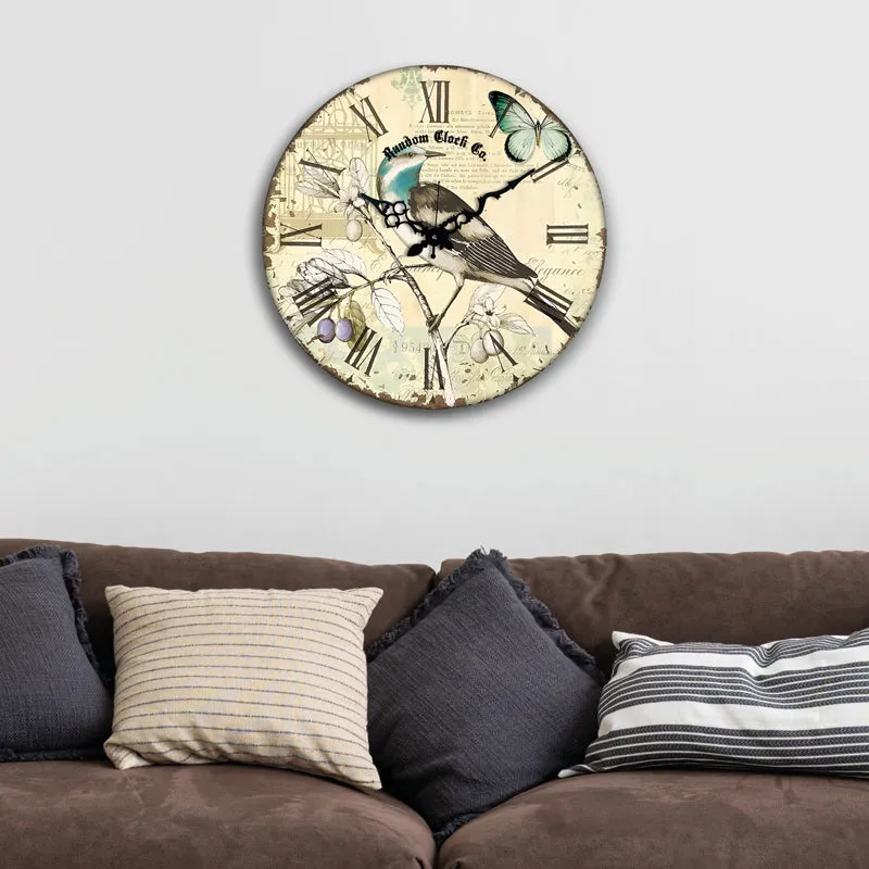 Orya Wood Analog Wall Clock media 4