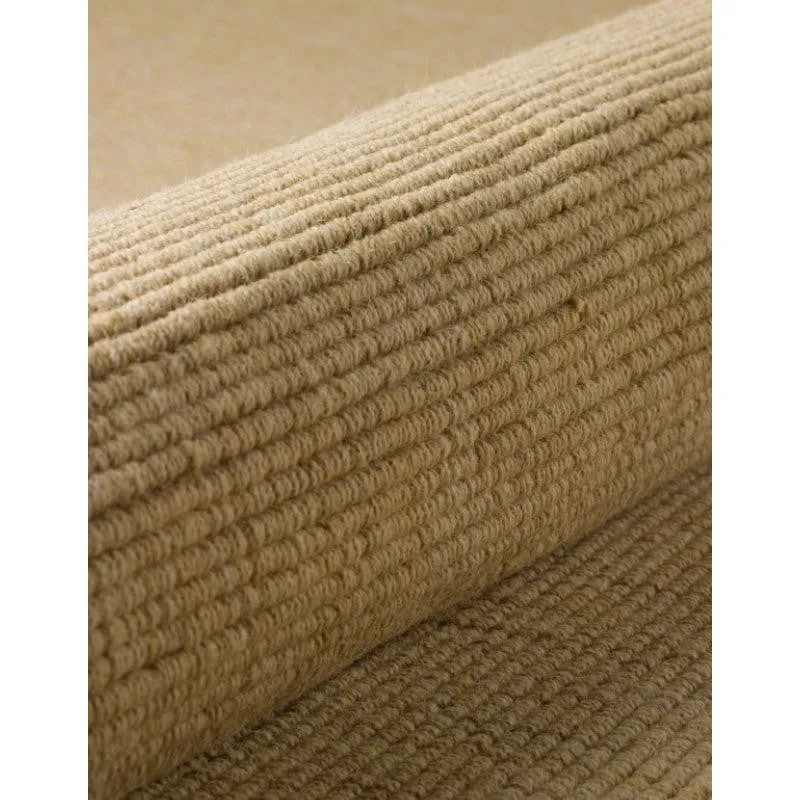 Ethereal Hand Loomed Wool Rug - Beige media 6