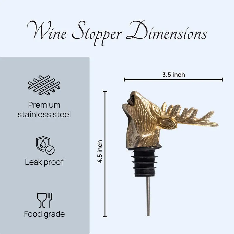 Royal Antler Stainless Steel Pourer - Gold media 8