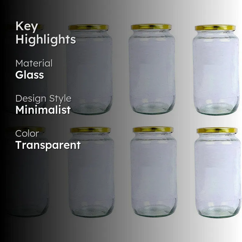 Sona Storage Jar (500 mL Each) - Set Of Eight media 2