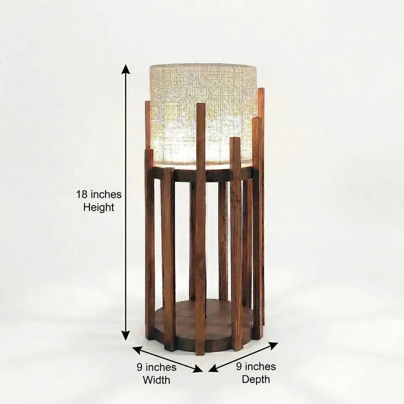 Kymera Jute Table Lamp - Brown,Beige media 7