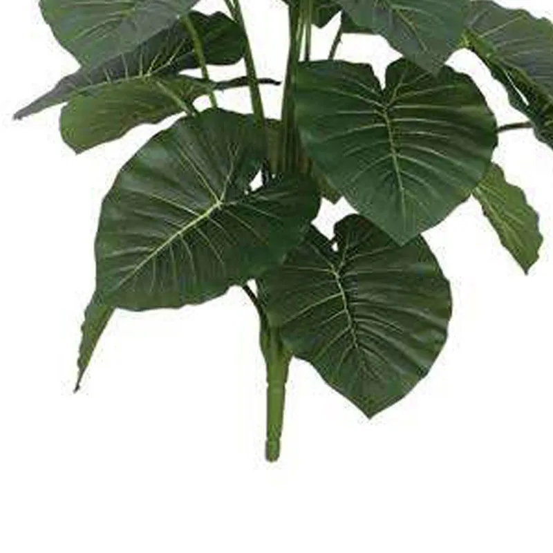 Serene Space Alocasia Artificial Plant Without Pot - 2.3 Feet media 5
