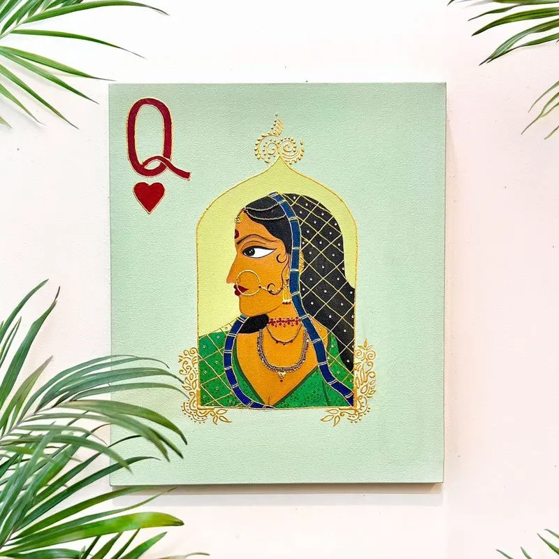 Shringara Handpainted Wall Art media 6