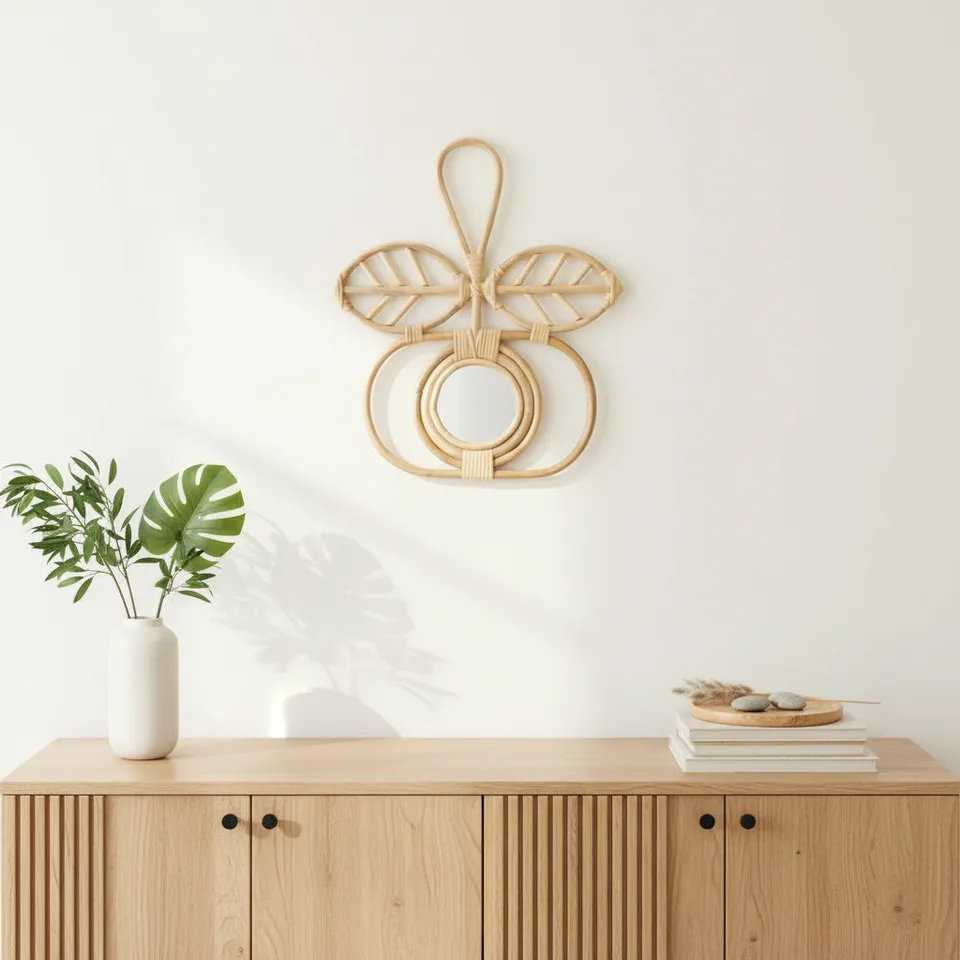 Apple Eye Handcrafted Mirror media 1