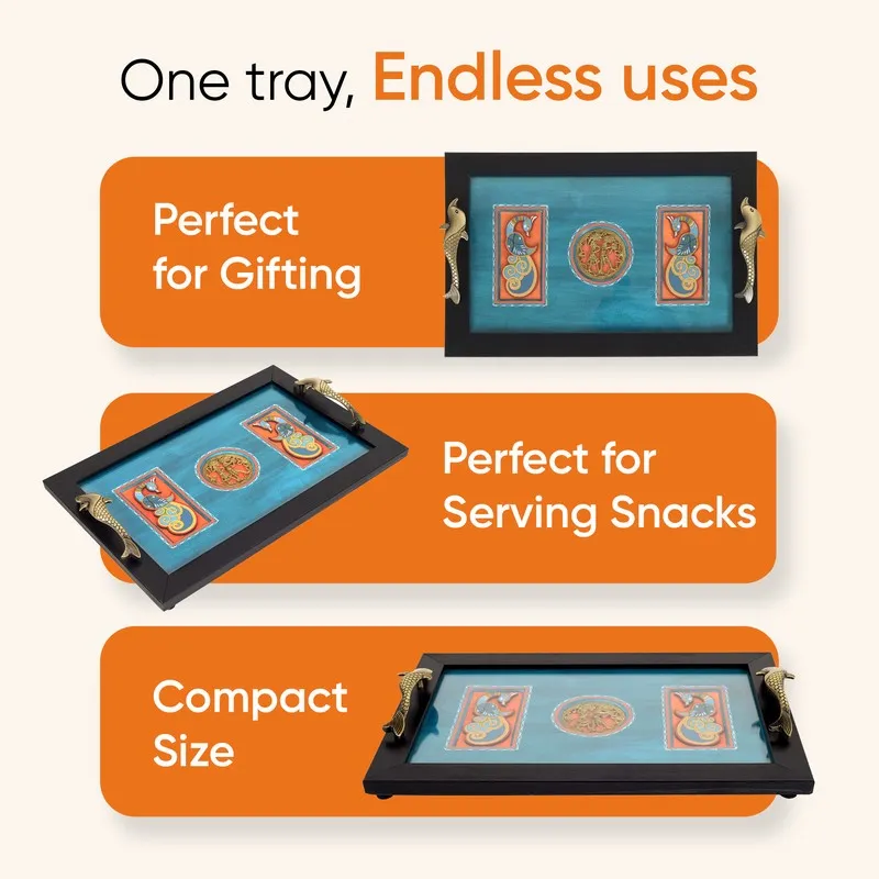 Kalini Wooden Tray media 8