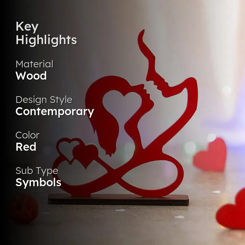 Velvet Romance Valentine's Showpiece media 2