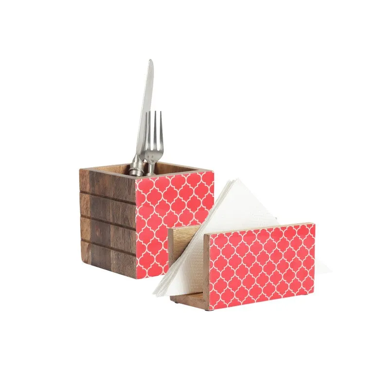 Premium Kitchen Cutlery Holder - Set Of Two media 3