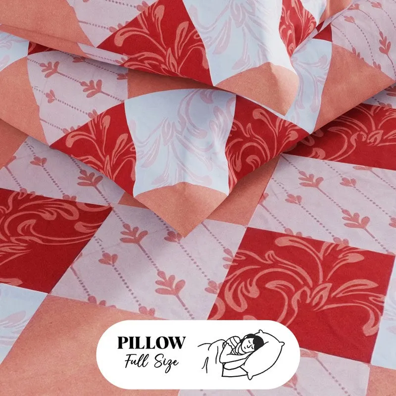 Bralin Bedsheet (Red,Orange) - 115 GSM media 6