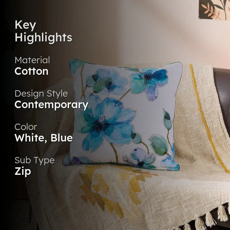 Dahlia Touch Cotton Cushion media 2