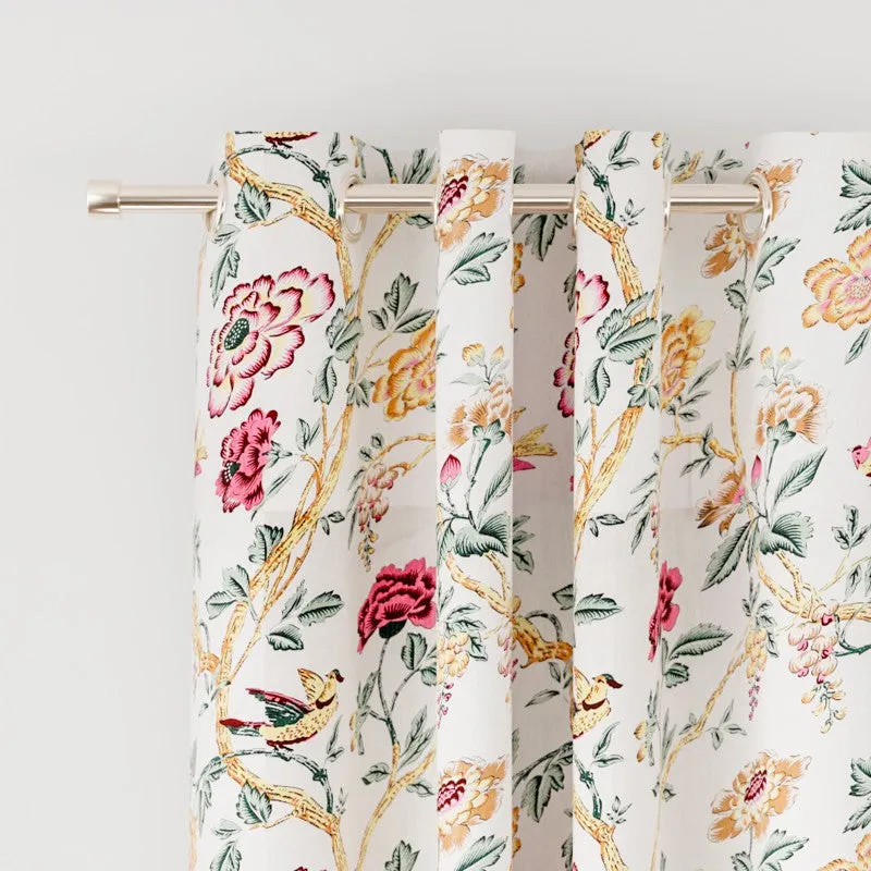 GardenMist Cotton Curtain - Set Of Two media 3