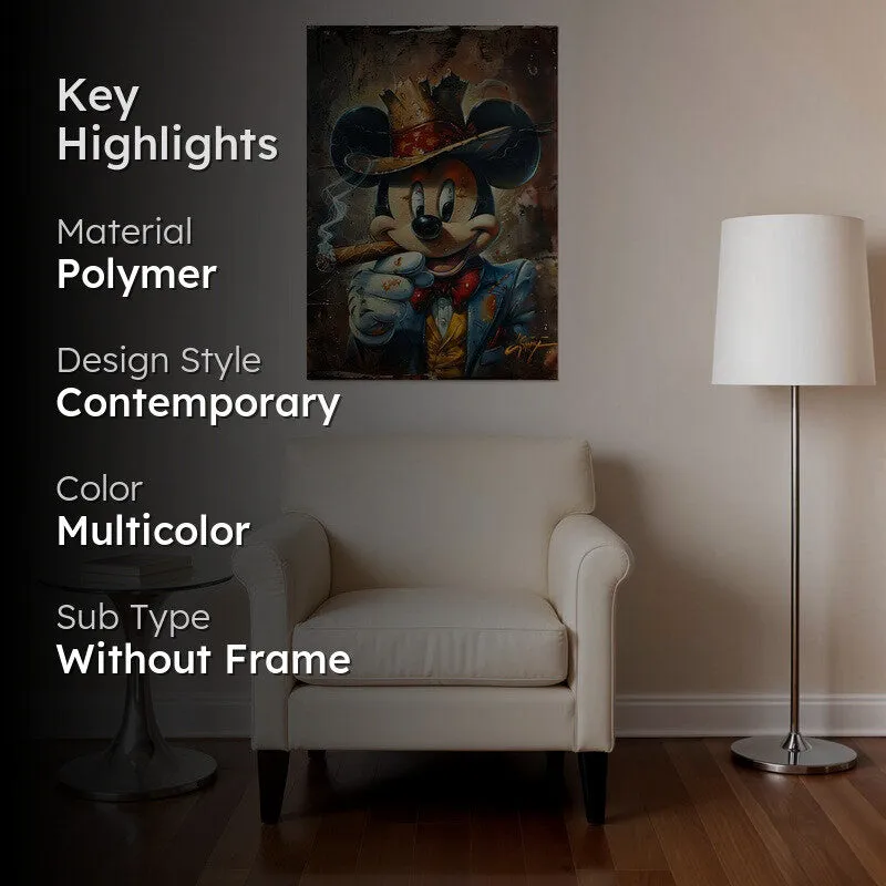 Whimsical Mickey Wall Poster media 2