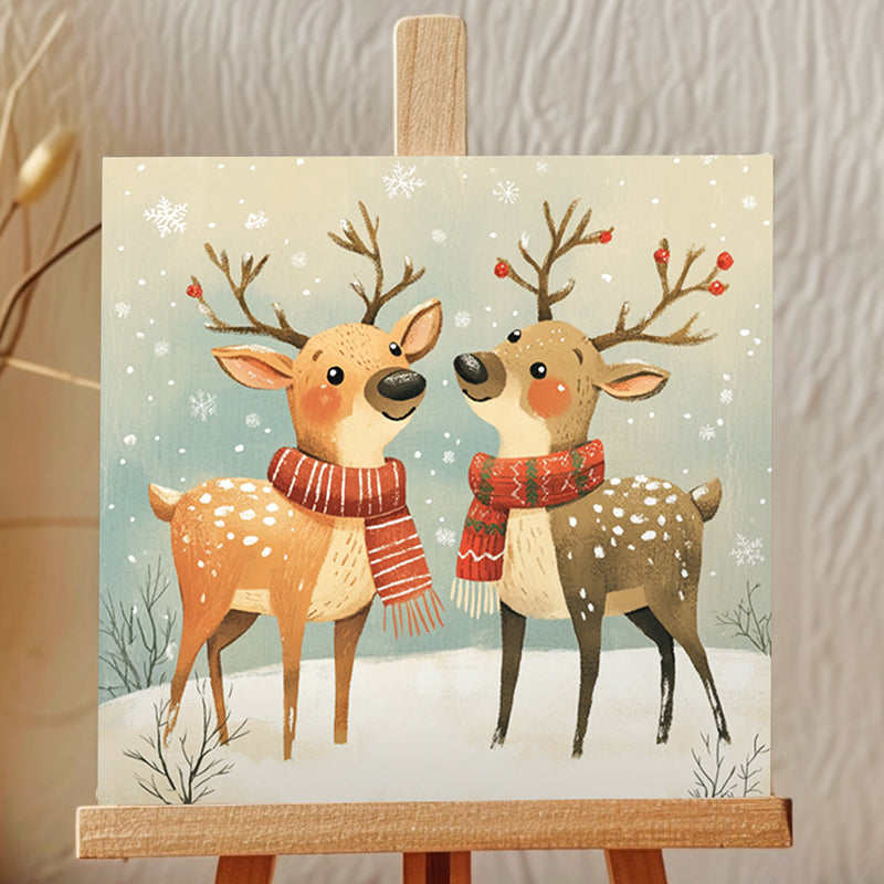 Reindeer Buddies Showpiece
