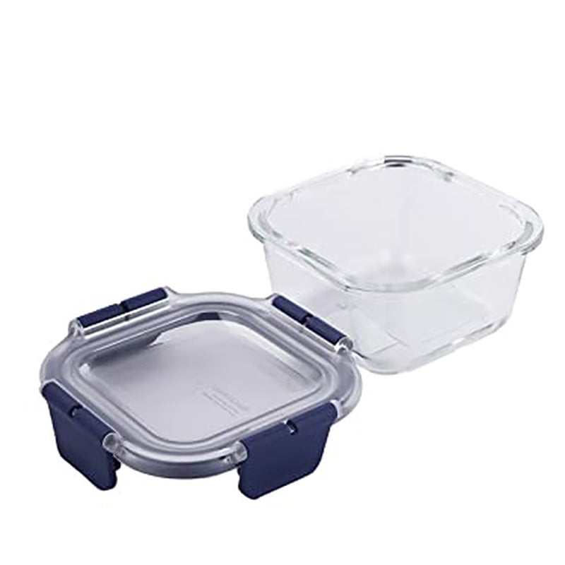 Fresh Munch Square Lunch Box (300 ML) - Set of Three media 8