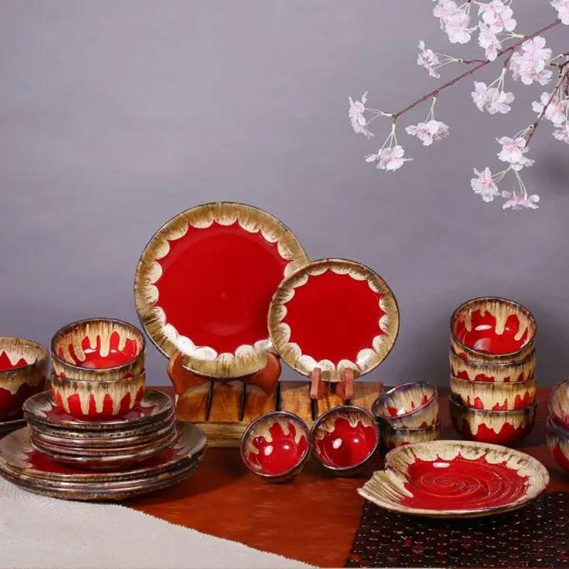 Gramae Handmade Dinner Set - 82 Piece Set