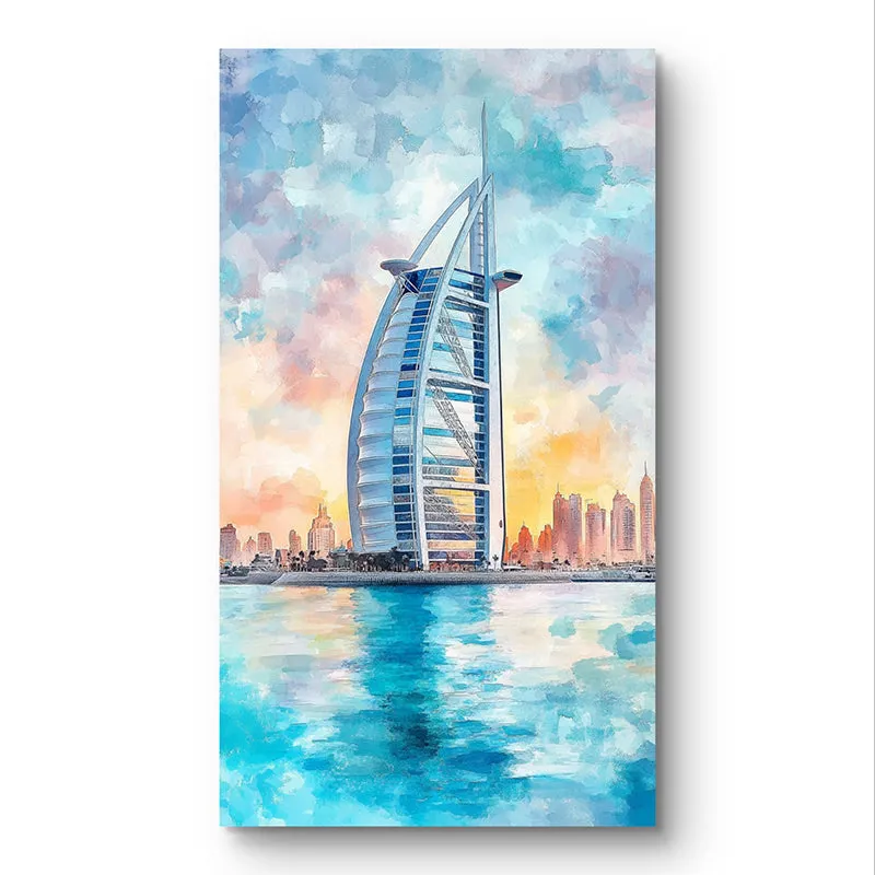 Jumeirah Burj Al Arab Wall Painting media 3