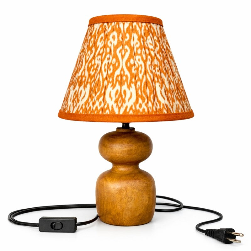 Hudson Prime Cotton Table Lamp - Orange media 4