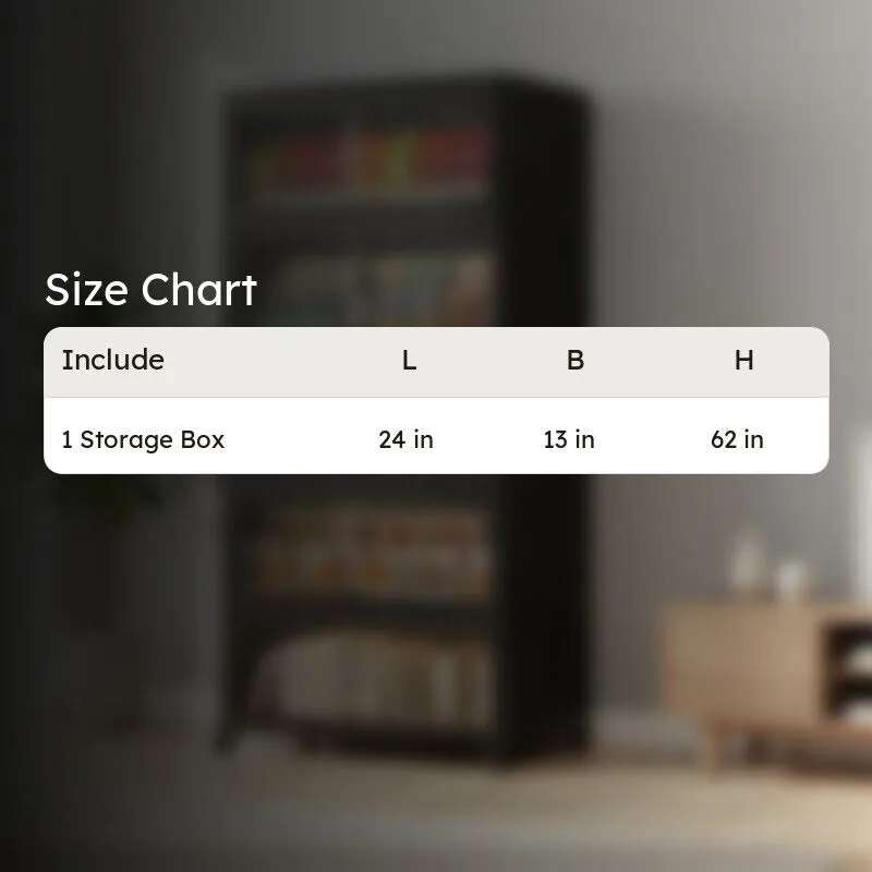Urban Ease Five Tier Plastic Storage Box media 6