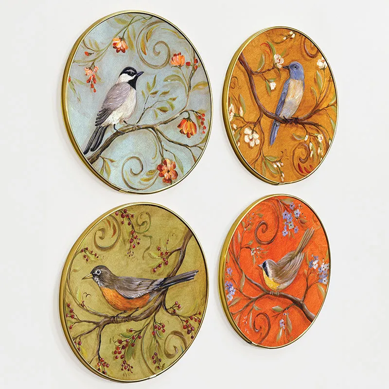 Sparrow Intricacy Wall Art - Set Of Four media 6
