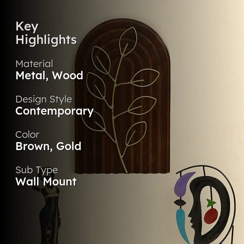 Jacques Metal & Wood Wall Accent media 2