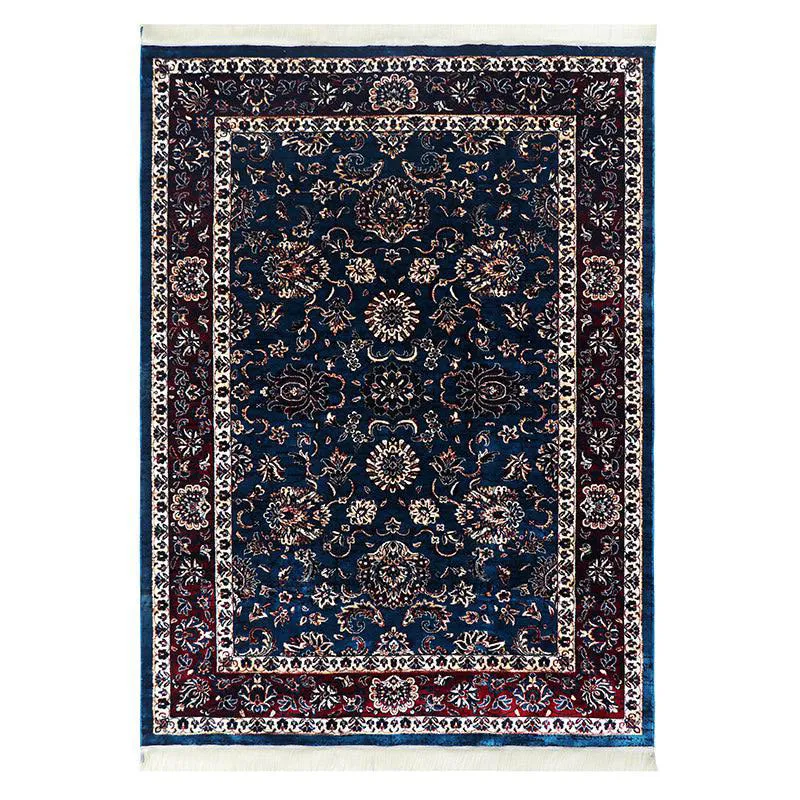 Aavni Flora Carpet - Dark Blue media 1
