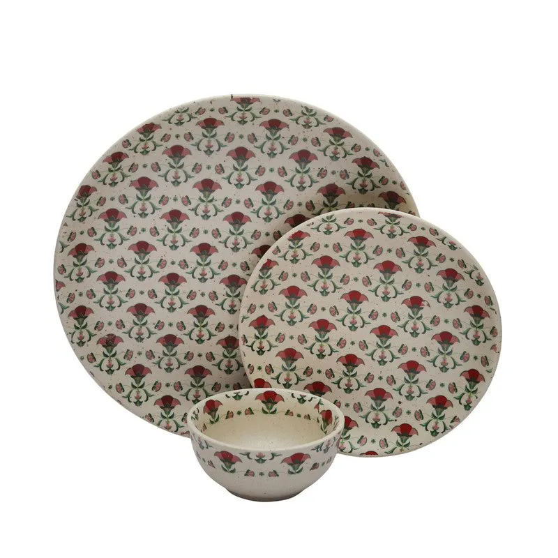 Rosetta Stoneware Dinner Set - 12 Piece Set media 4