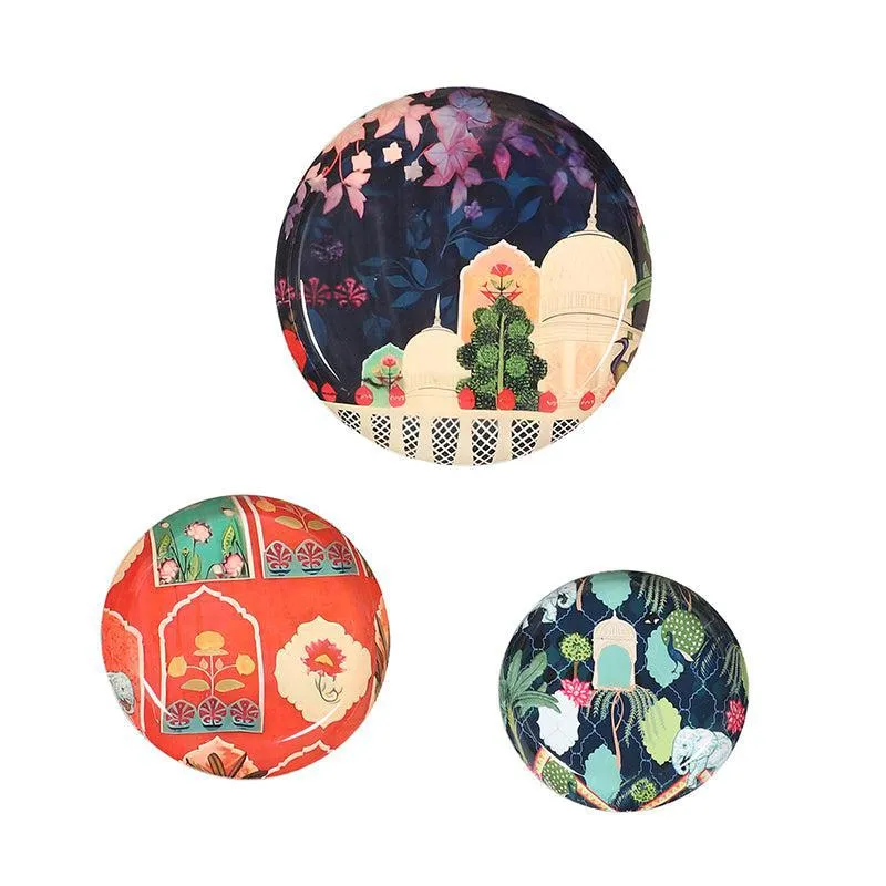 Blush Monument Iron Wall Plate - Set Of Three media 4