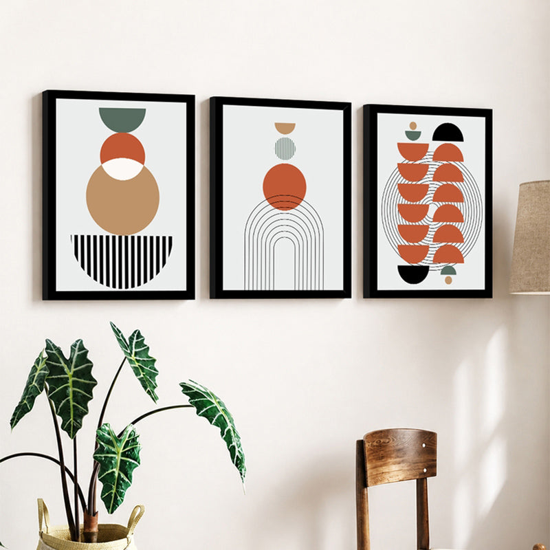 Colorful Chaos Wall Art - Set Of Three media 4