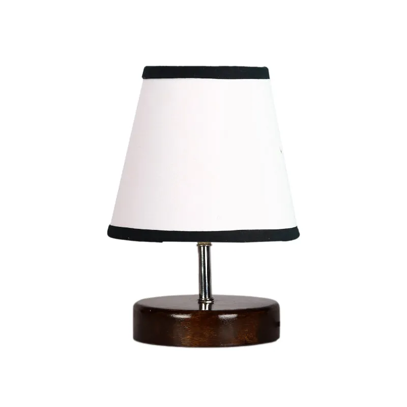 Mita Fabric Table Lamp - White,Brown media 4