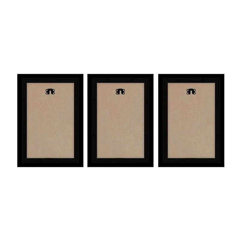 Elysian Blooms Wall Art With Frame - Set Of Three media 6