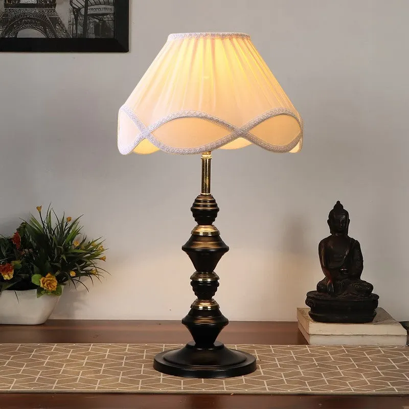 Lumexa Cotton Table Lamp With Iron Base - Ivory media 3