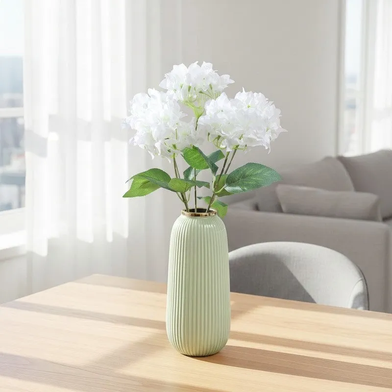 Bougainvillea Artificial Flowers - White media 1