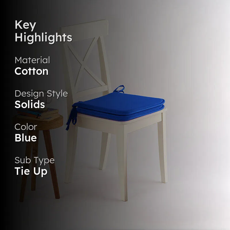 Easesit Foam Chair Pad (Blue) - Set Of Two media 2