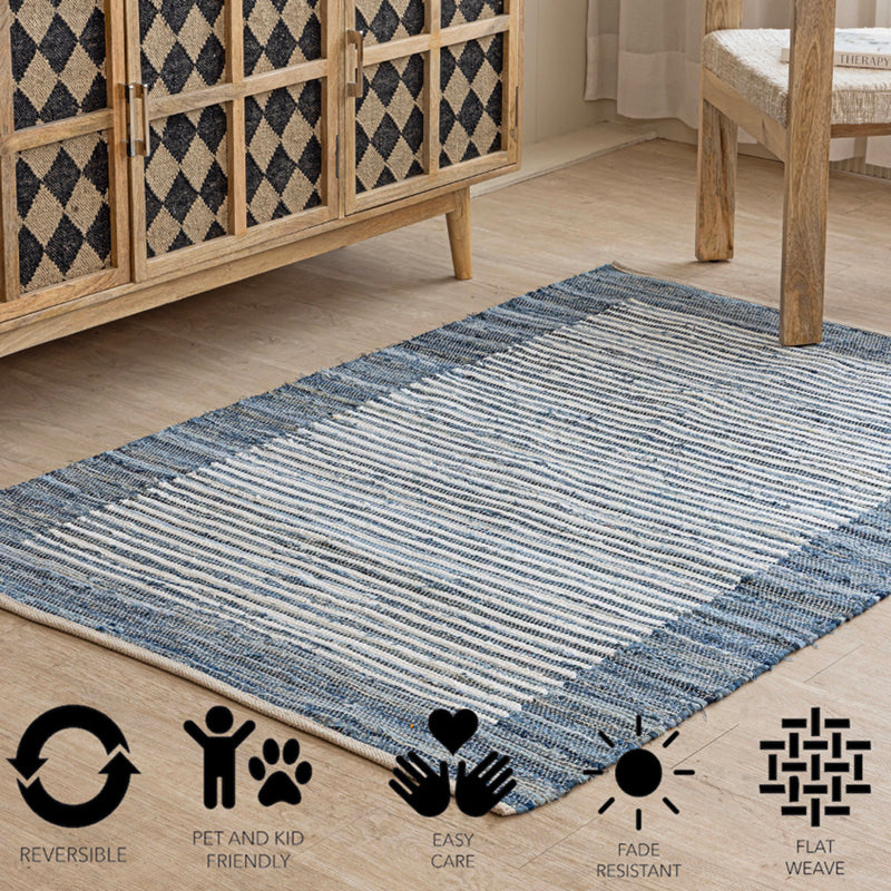 Natte III Handwoven Cotton Rug media 7