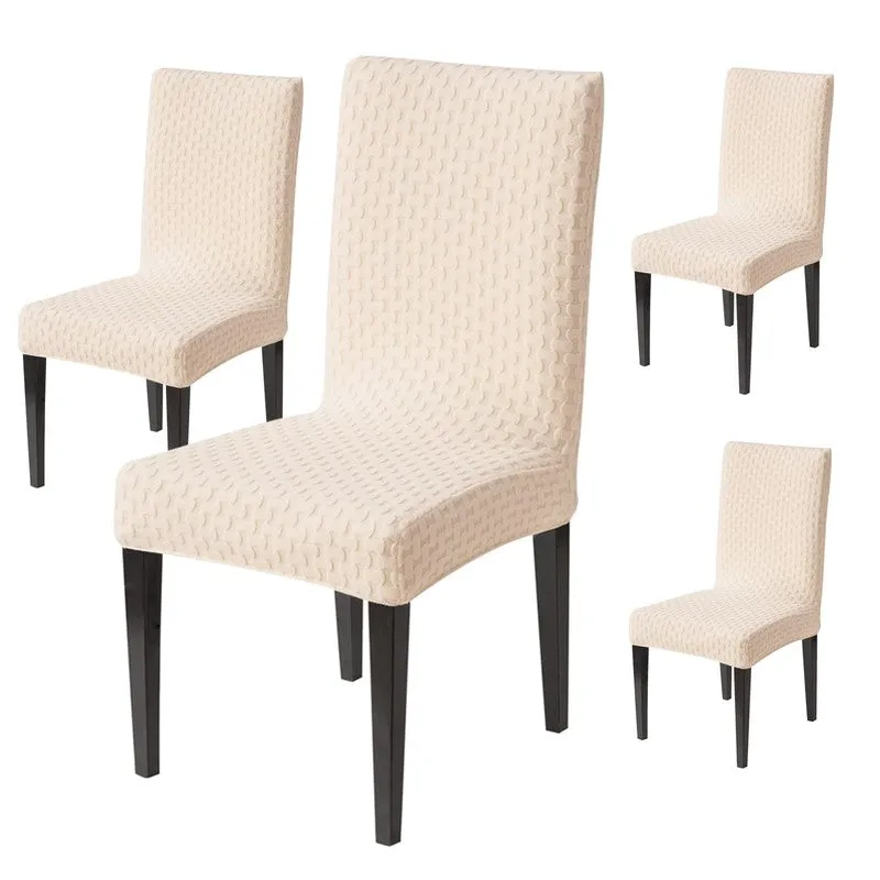Nexo Neat Fit Chair Cover (Beige) - Set Of Four media 3