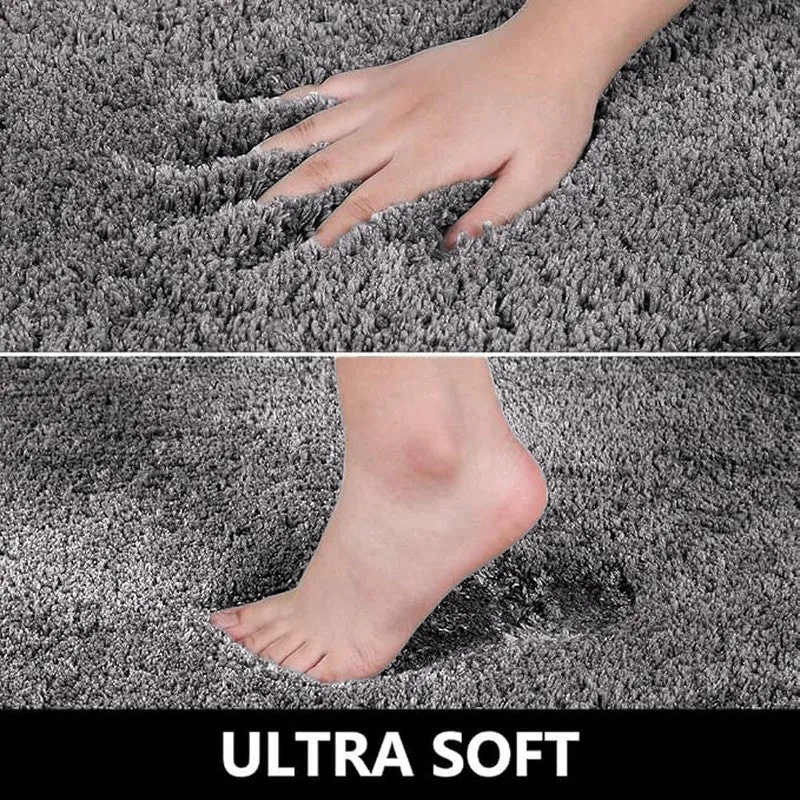 BathEase I Anti Skid Bath Mats - Grey media 8