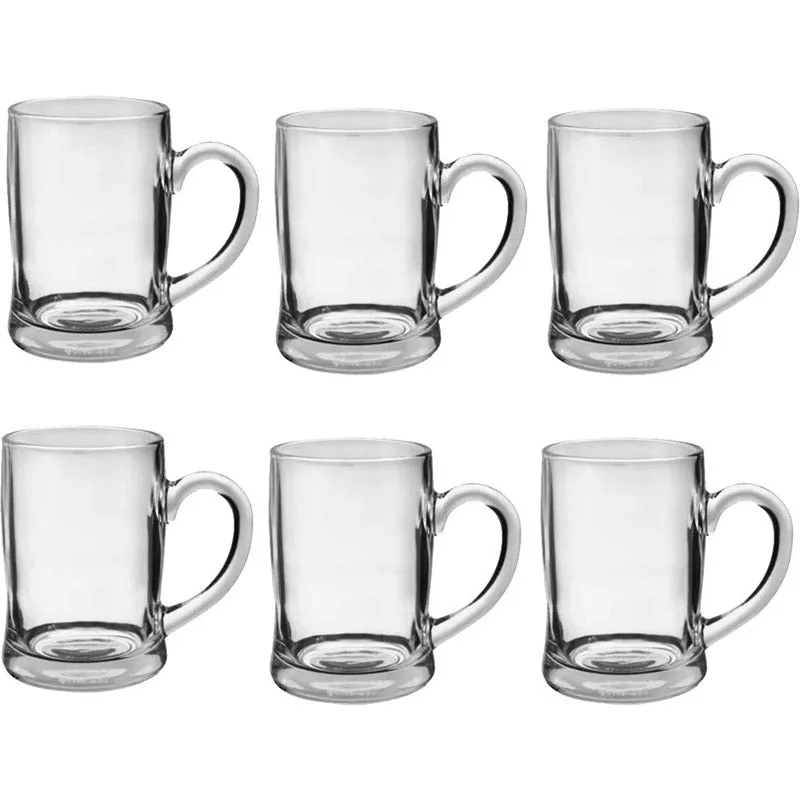 Roddo Beer Mug (350 ML) - Set Of Six media 1