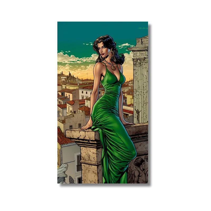Milan Diva Wall Painting media 3