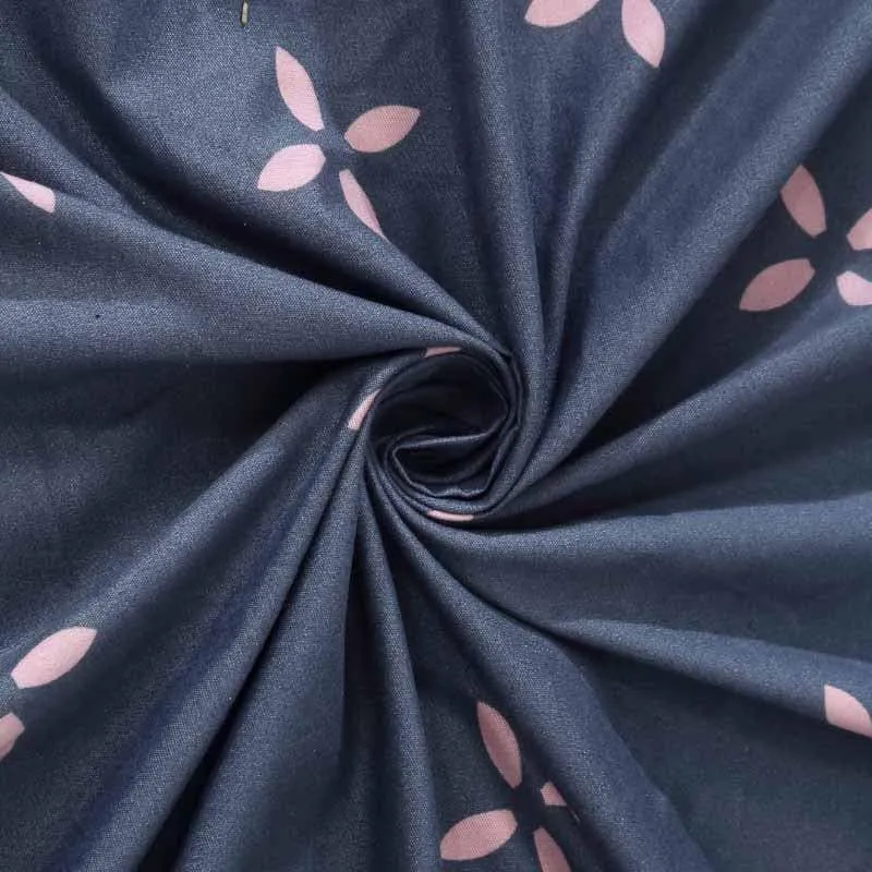 Star Fleur Printed Bedsheet - 150 GSM media 7