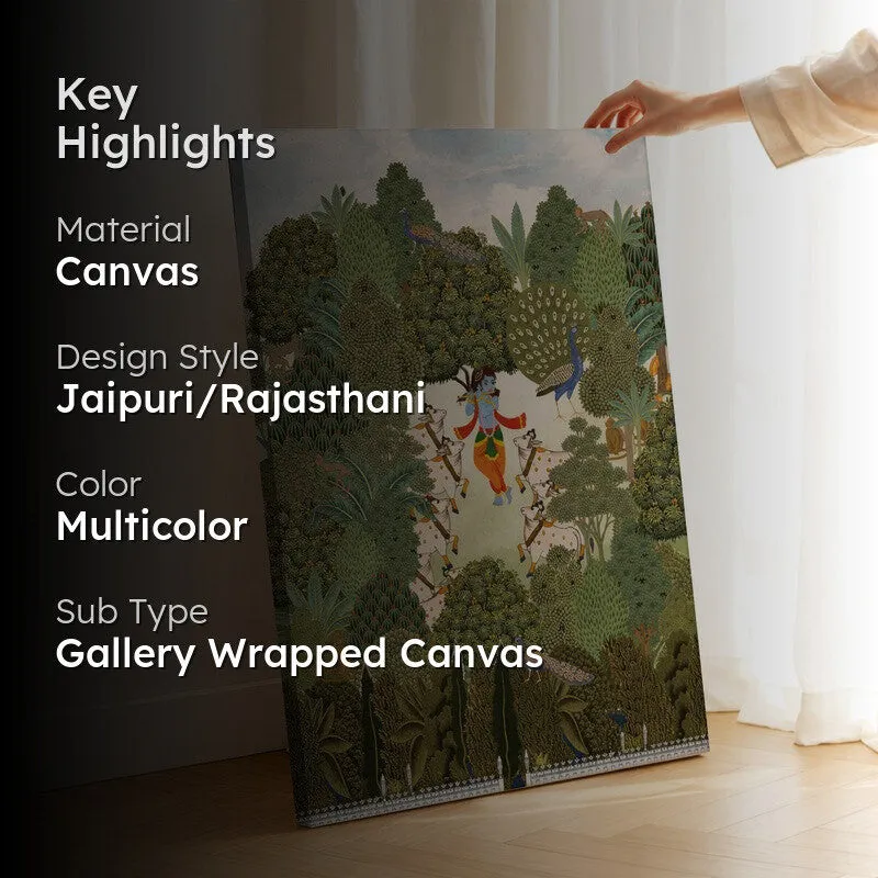 Divine Pasture Canvas Wall Art & Paintings media 2