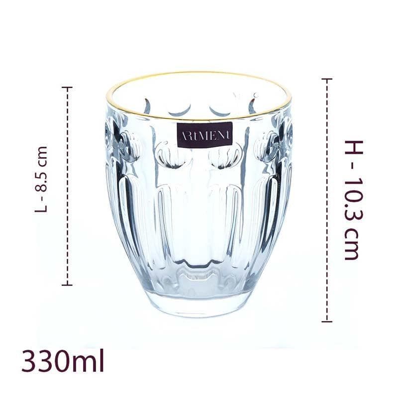 Poised Whiskey Glass (300 ml ) - Set Of Four media 6
