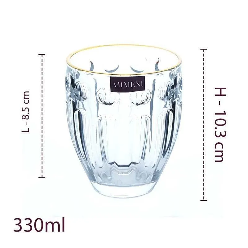 Poised Whiskey Glass (300 ml ) - Set Of Four media 6