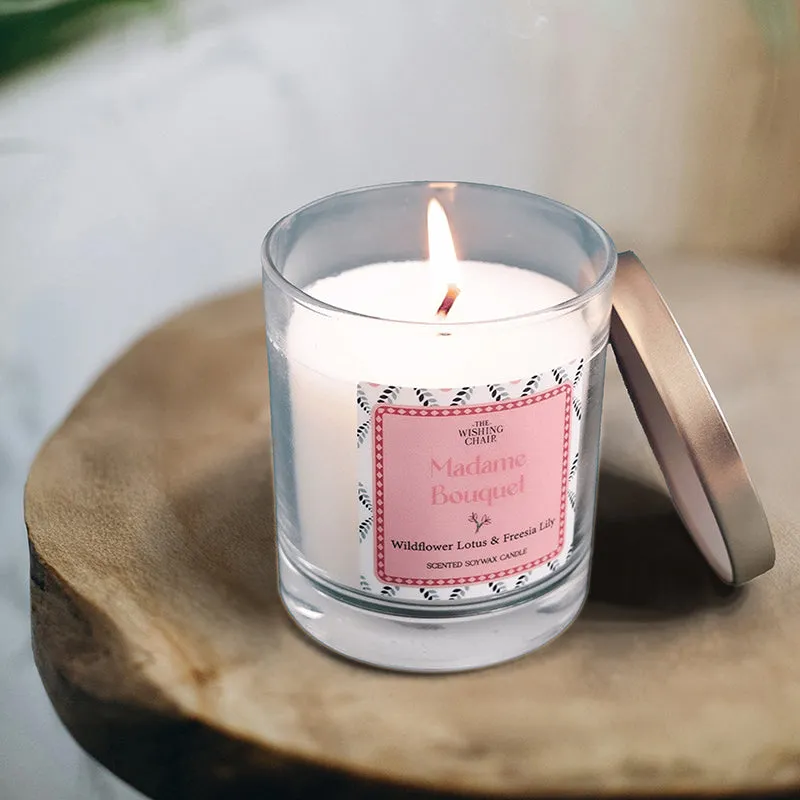 Opera Night Wild Lotus & Freesia Lily Scented Soy Wax Candle media 3