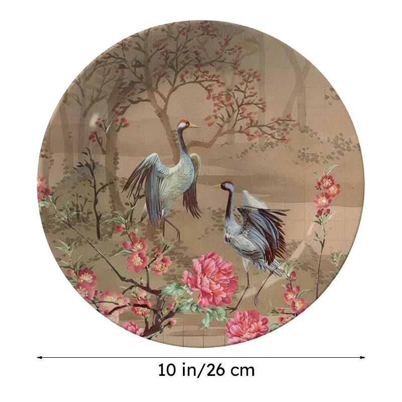 Japanese Cranes Wall Plate media 7