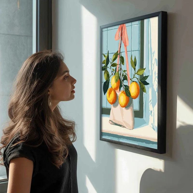 LimeLight Canvas Wall Painting - Black Frame media 6