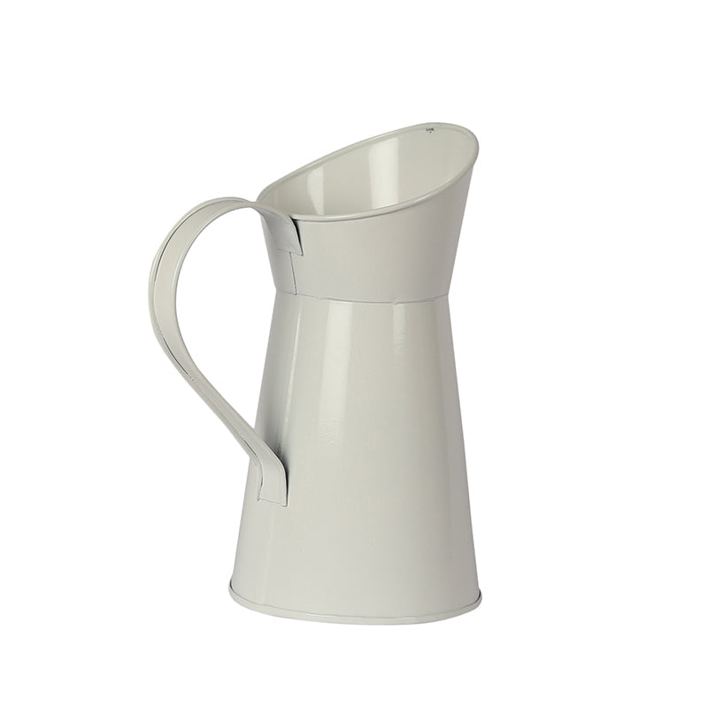 Pitcher Perfect Iron Planter (White) - Set Of Two media 4