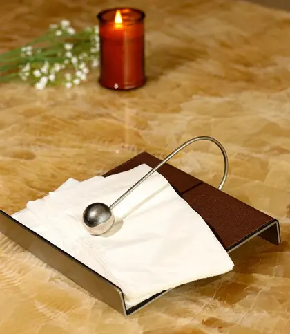 Stainless Steel · Leather