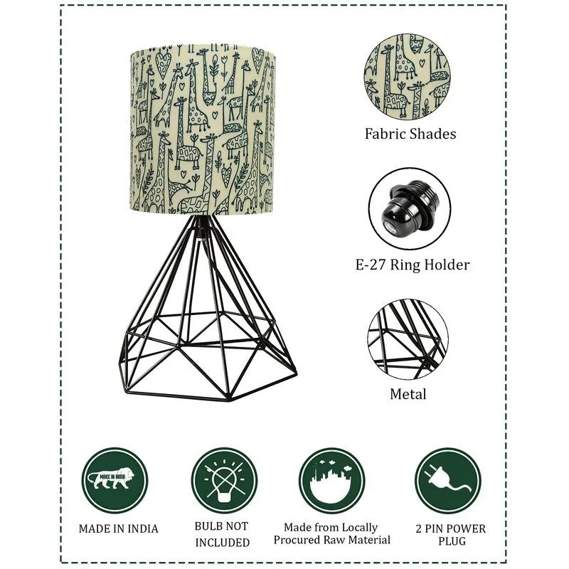 IllumiShift Adaptive Metal Table Lamp - Beige,Black media 6