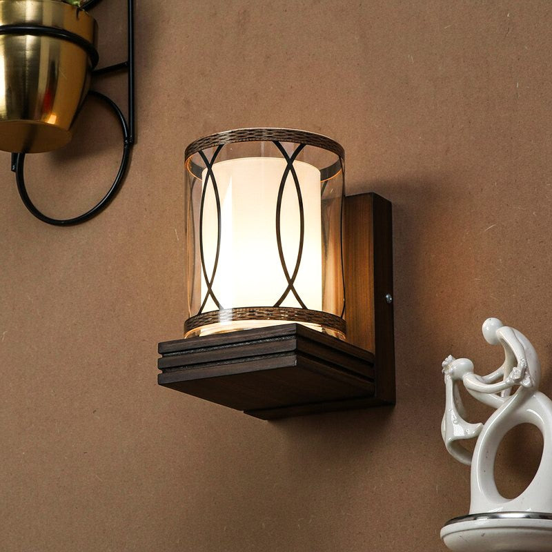 Aurela Wooden Wall Lamp