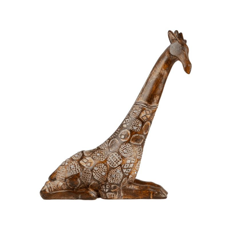 Giraffe Of Savannah Resin Showpiece media 4