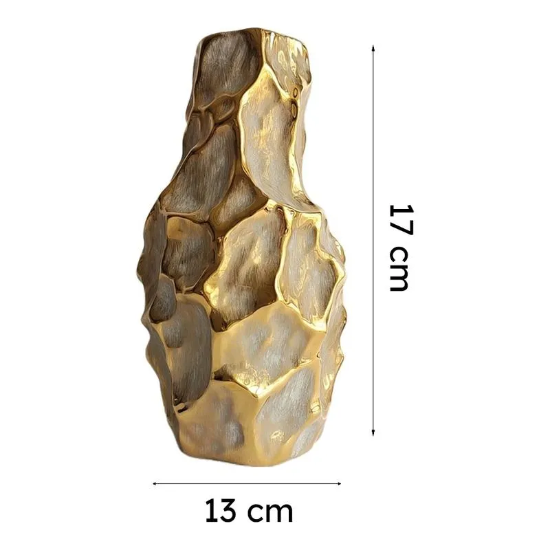 Abstract Luxe Ceramic Vase - 8